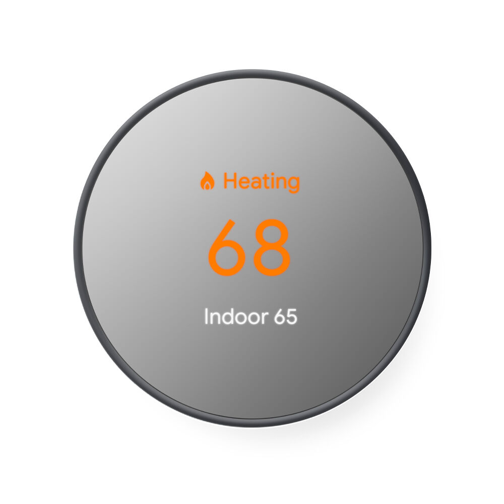 Google Nest Thermostat Charcoal